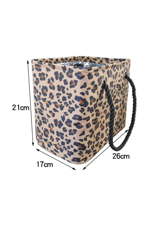 Leopard WaterProof Canvas Tote WS RTS