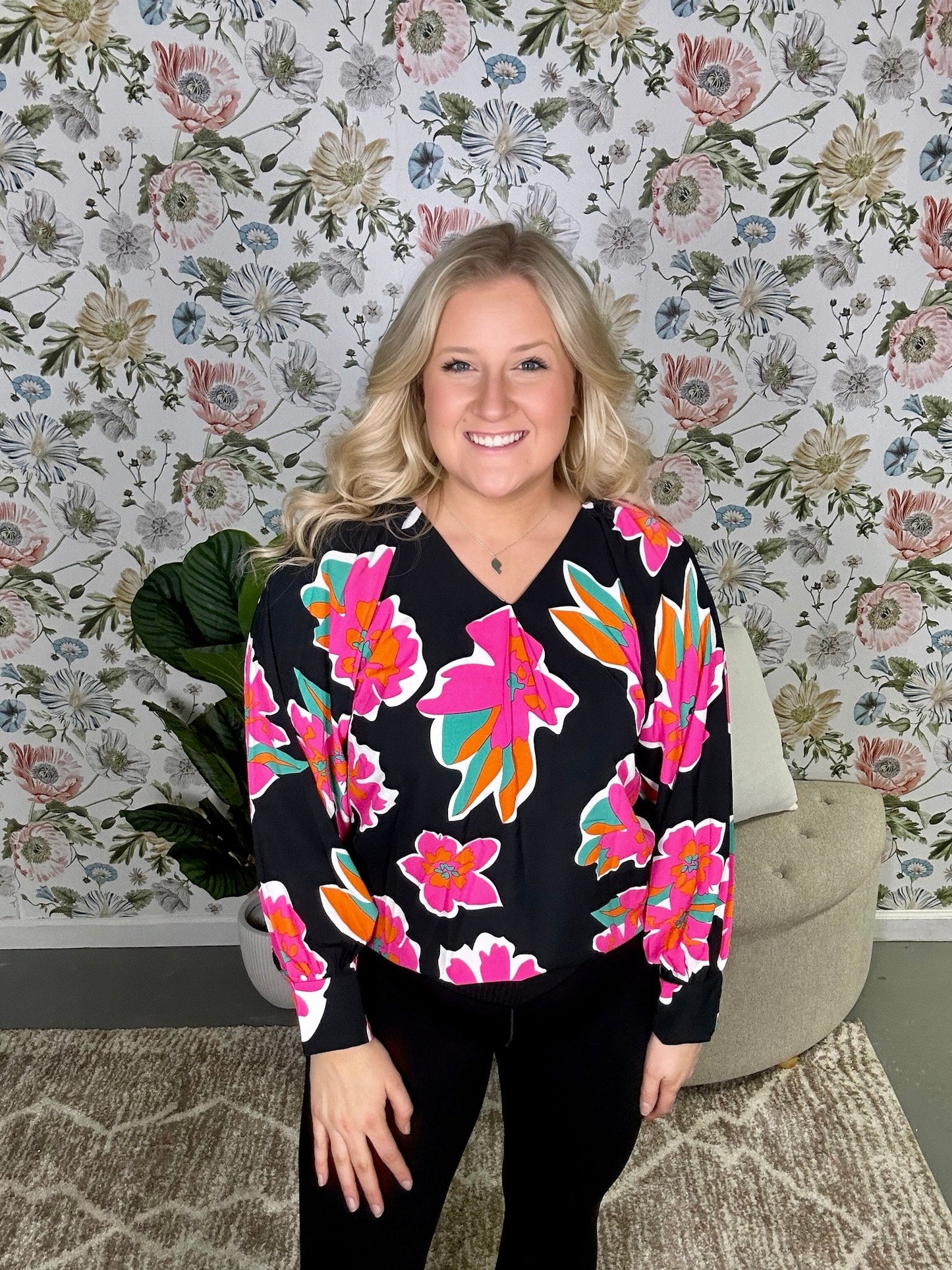 Floral Blouse RTS