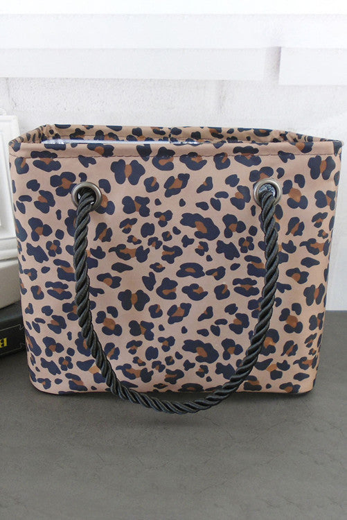 Leopard WaterProof Canvas Tote WS RTS