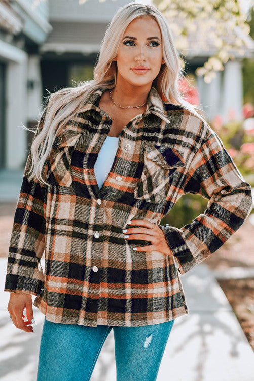 Plaid Shacket WS RTS