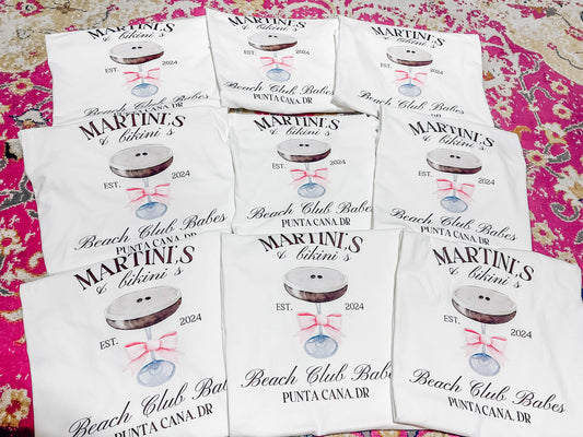 Martini & Bikinis Tee