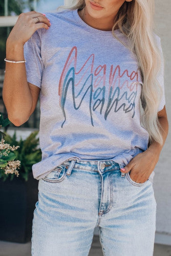 Gray Mama Graphic Tee WS RTS