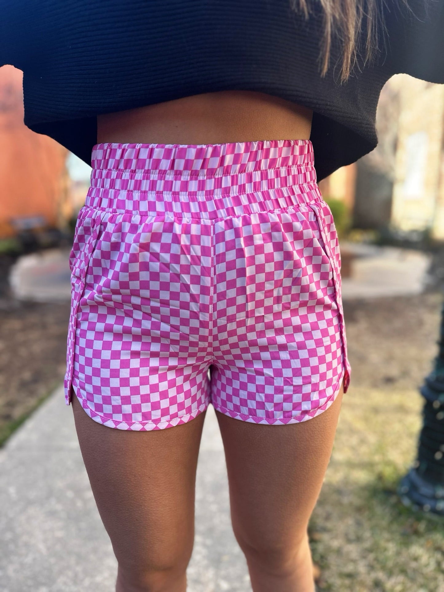 Checkered Shorts Feb.