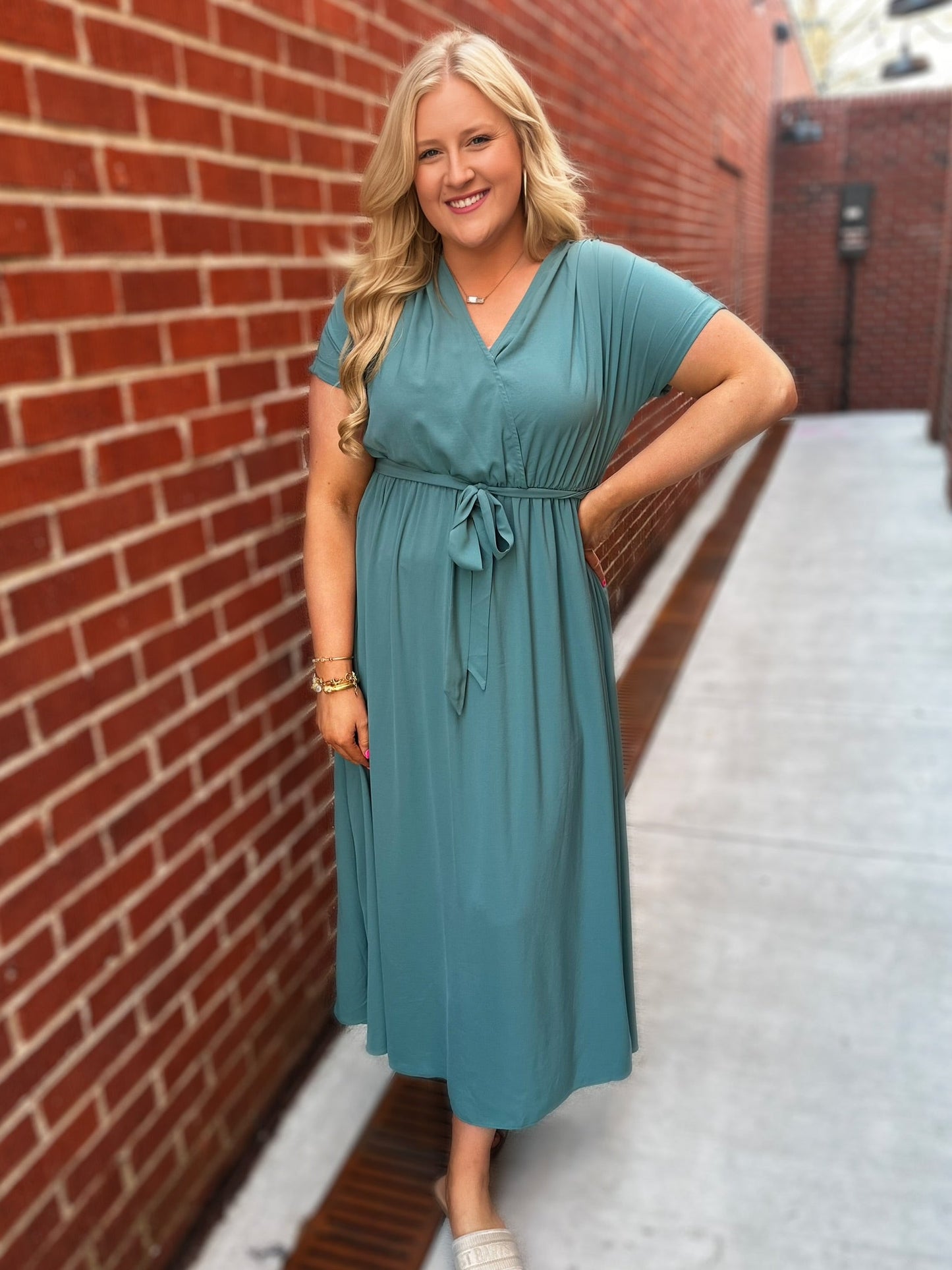 Maxi Wrap Dress RTS