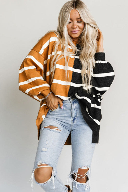 Stripe Oversized Top WS RTS