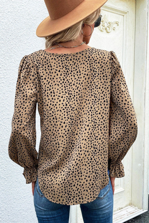 Leopard Print Blouse WS RTS