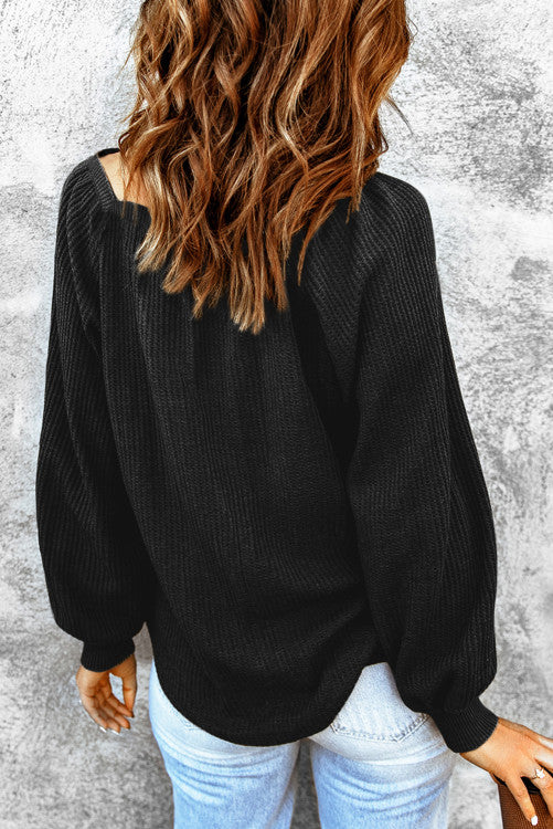 Waffle Knit Top WS RTS