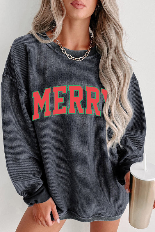 Grey Merry Corded Pullover WS RTS