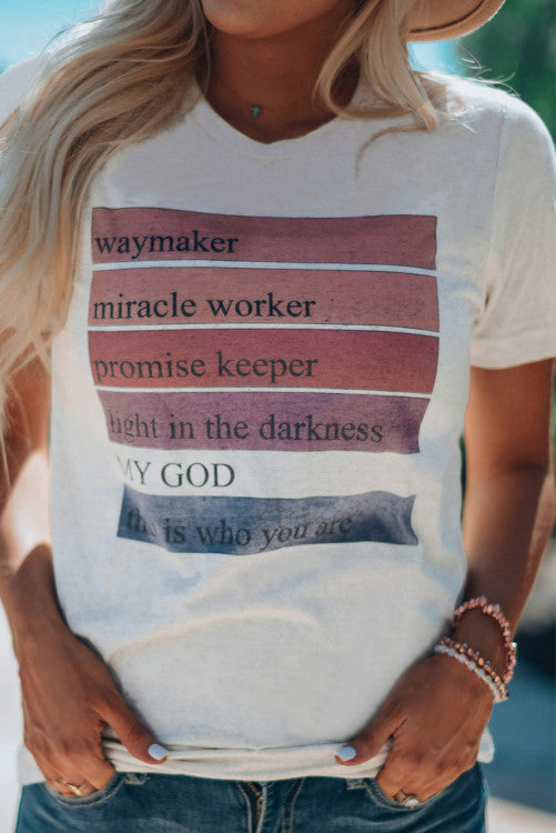 Way Maker Tshirt WS RTS