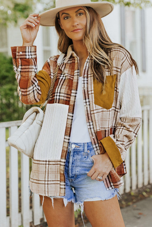 Plaid Shacket WS RTS