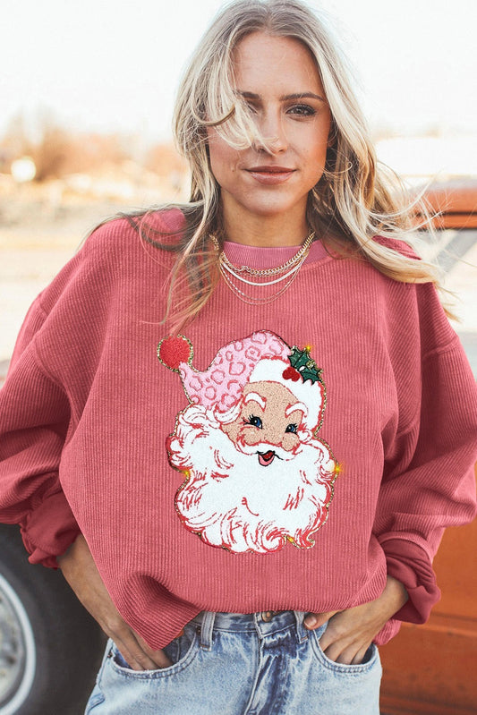 Santa Claus Corded Sweatshirt RTS