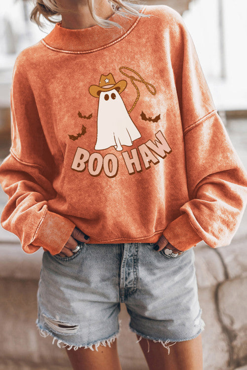 Boo-Haw Orange Sweatshirt WS RTS