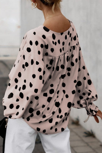 Oversized Puff Sleeve Blouse WS RTS