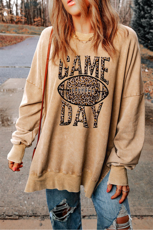 Leopard Game Day Sweatshirt WS RTS