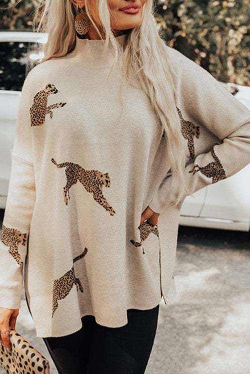 Cheetah Print Sweater WS RTS