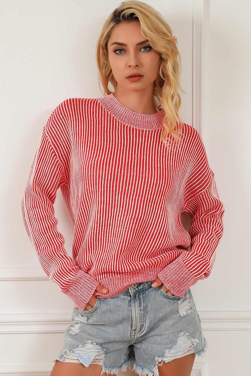 Ribbed Long Sleeve Top WS RTS