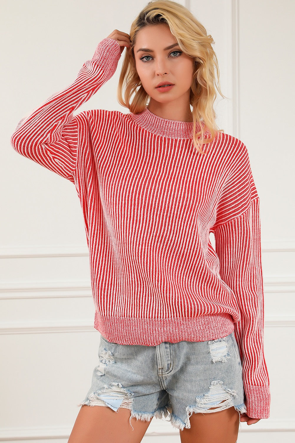 Ribbed Long Sleeve Top WS RTS