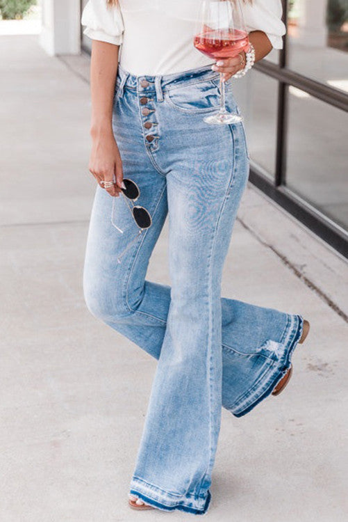 Distressed Flare Jeans WS RTS