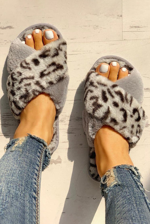 Leopard Slippers WS RTS