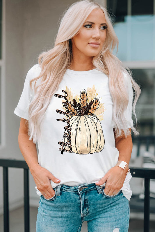 White Pumpkin Graphic Tee WS RTS