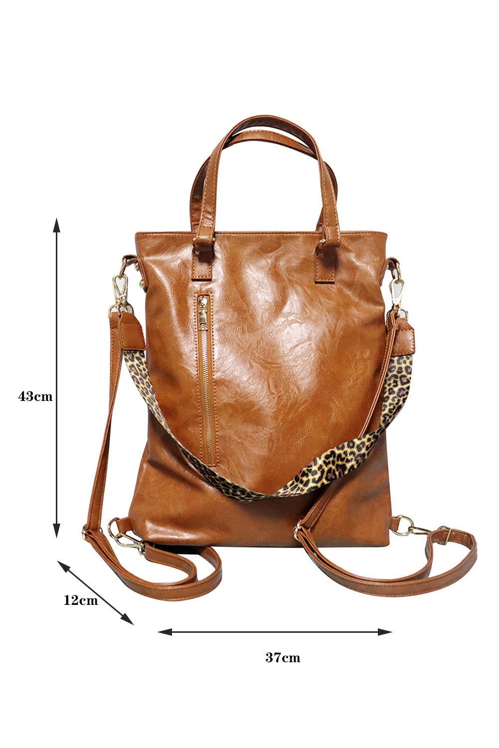 Chestnut Zipper Backpack WS RTS