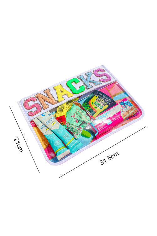 Snacks Zipper Pouch WS RTS