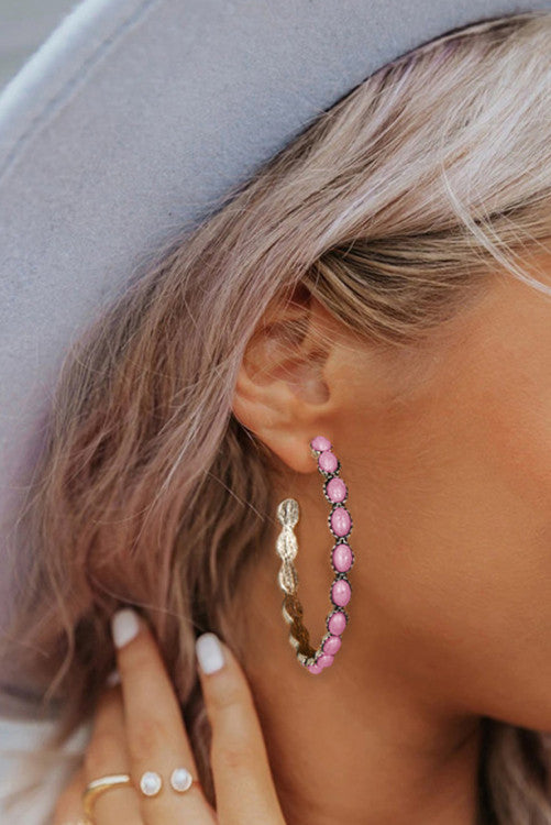 Pink Earrings RTS