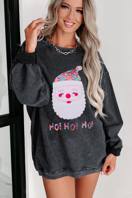 Sequin Ho Ho Ho Sweater WS RTS