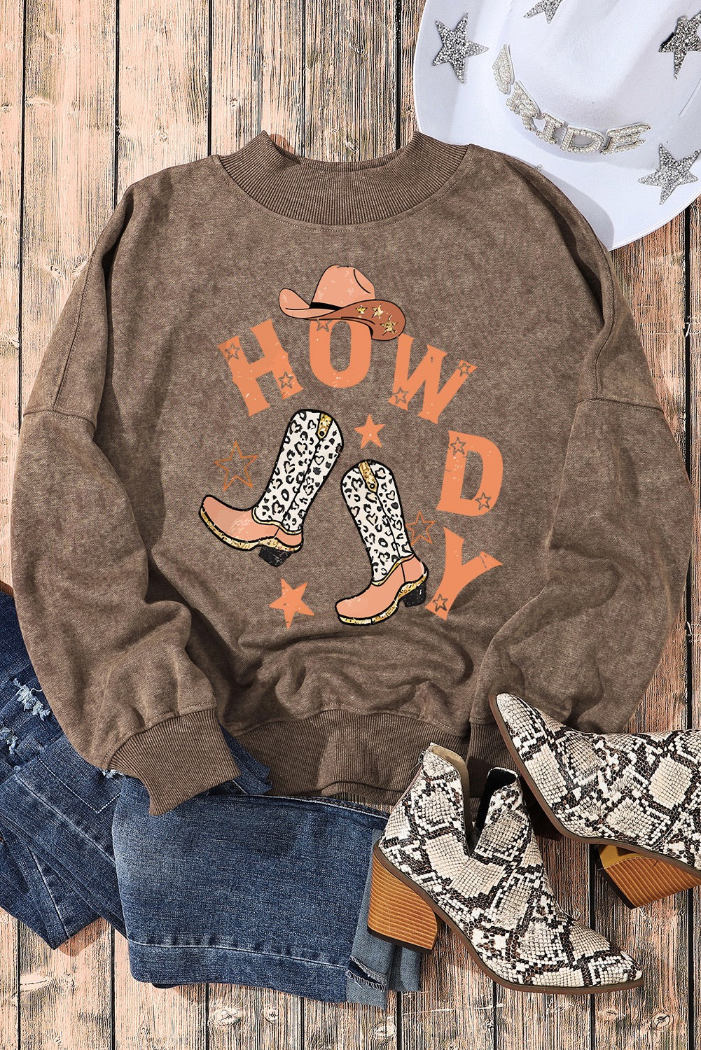 Brown Howdy Pullover WS RTS