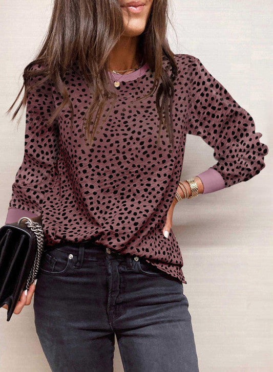 Spotted Long Sleeve Top WS RTS