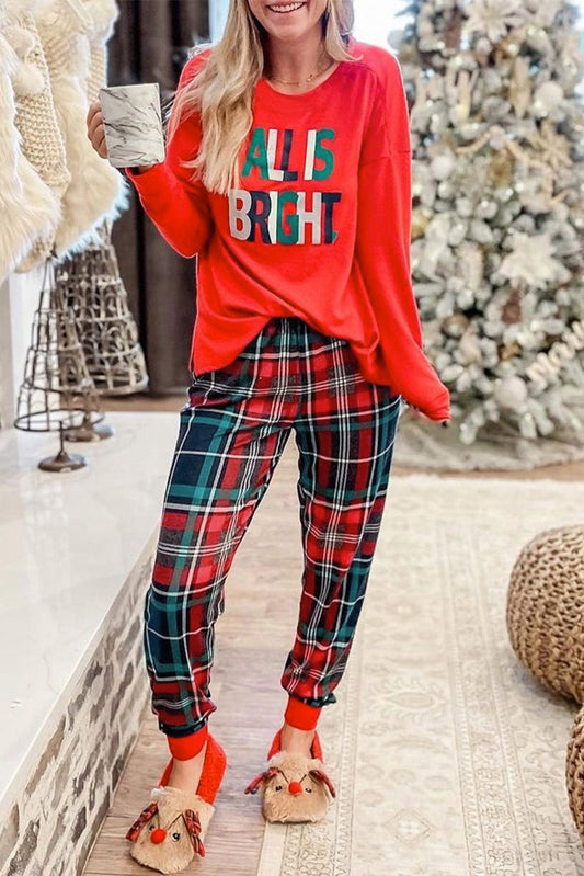 All is Bright Plaid Set WS RTS