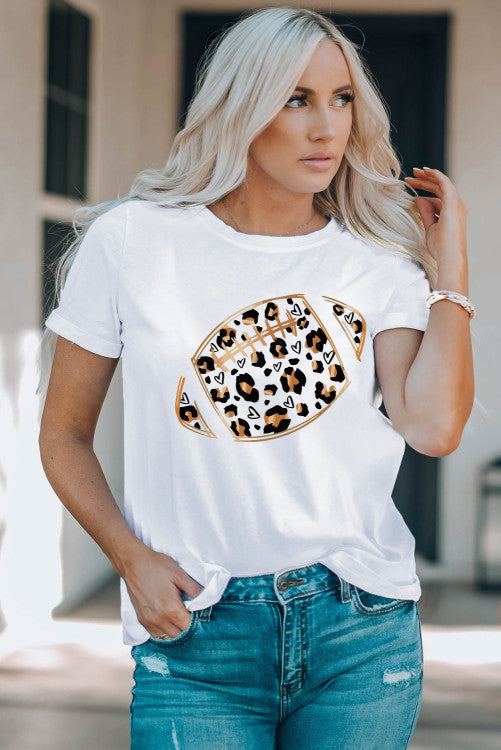 Cheetah Football Tee WS RTS