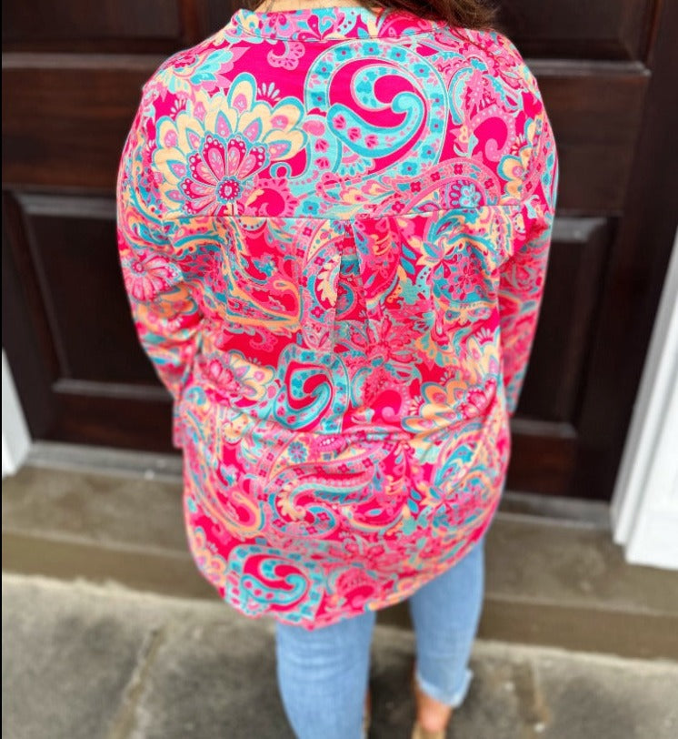 Paisley Print Blouse RTS